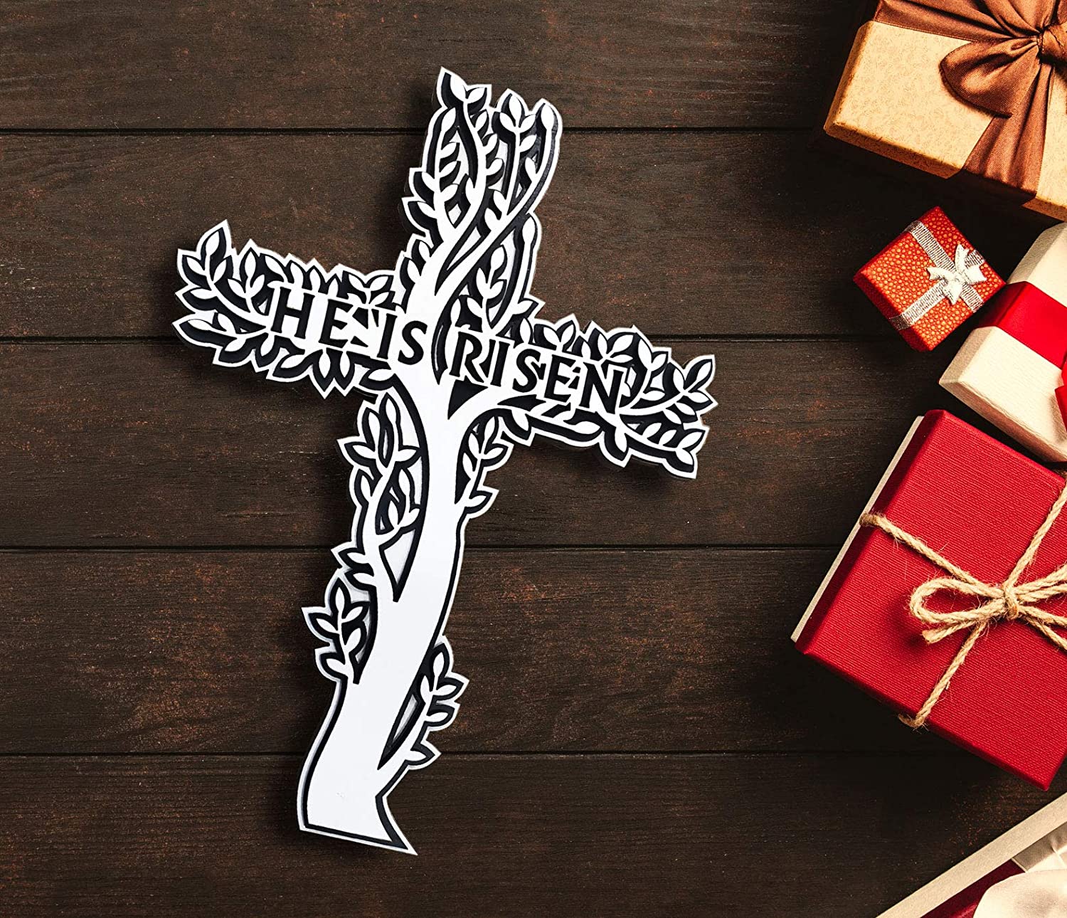 Jesus Small Tree Shaped Cross-1