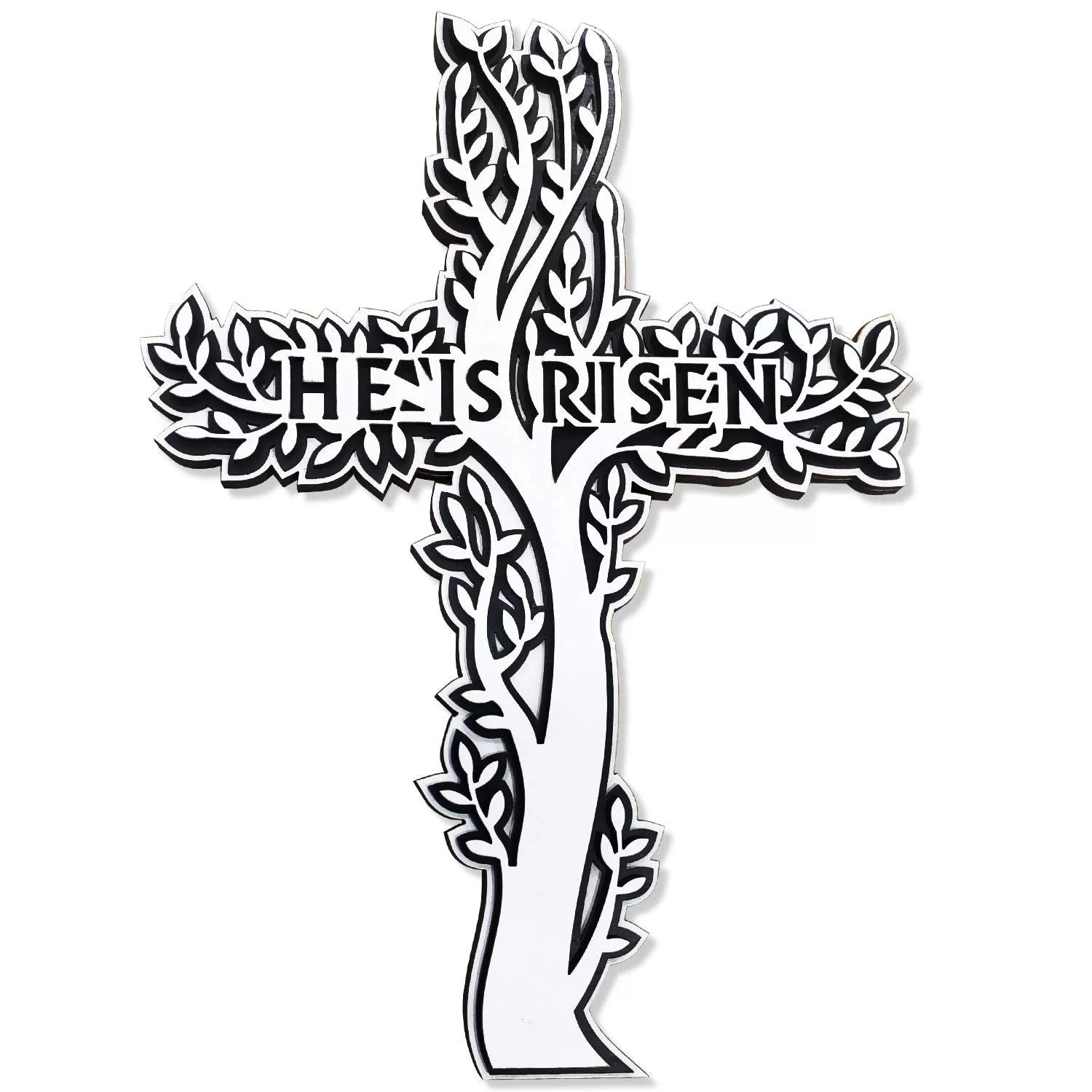 Jesus Small Tree Shaped Cross-4