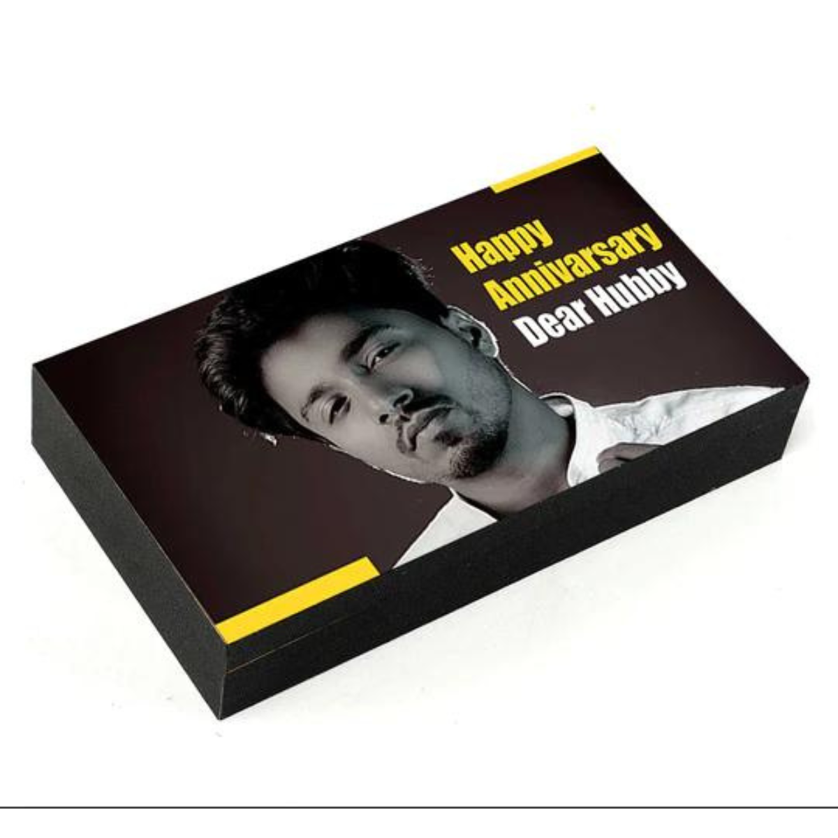 Wedding Anniversary Online Personalised Photo Chocolate
