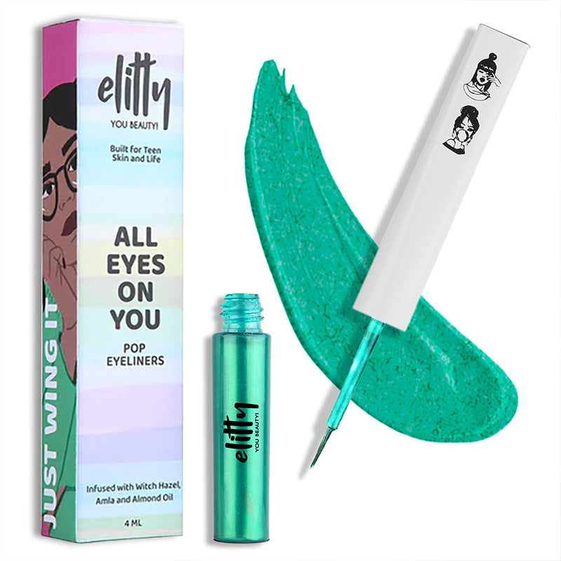 Elitty Metallic Pop Coloured Eyeliner