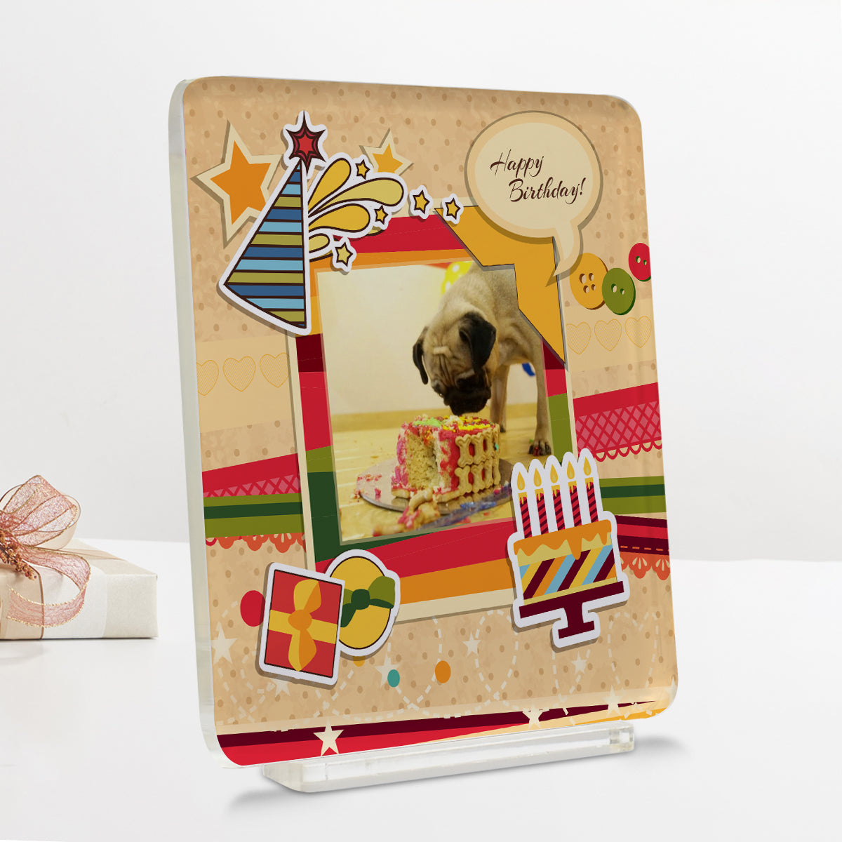 Personalised Pet Birthday Acrylic Plaque-2