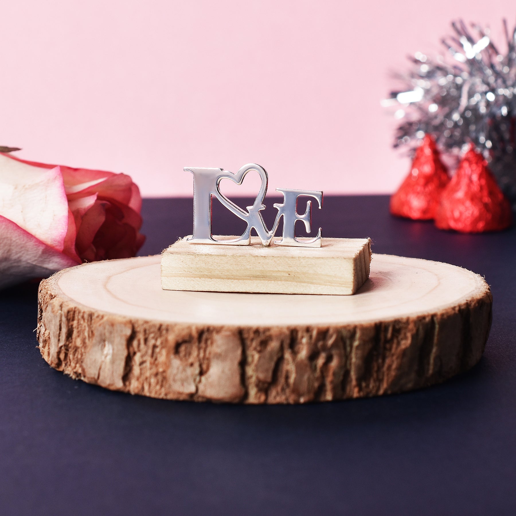Crazy Love Silver Decor-1