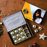 Buy New Year Personalised message and Photo Chocolate-1