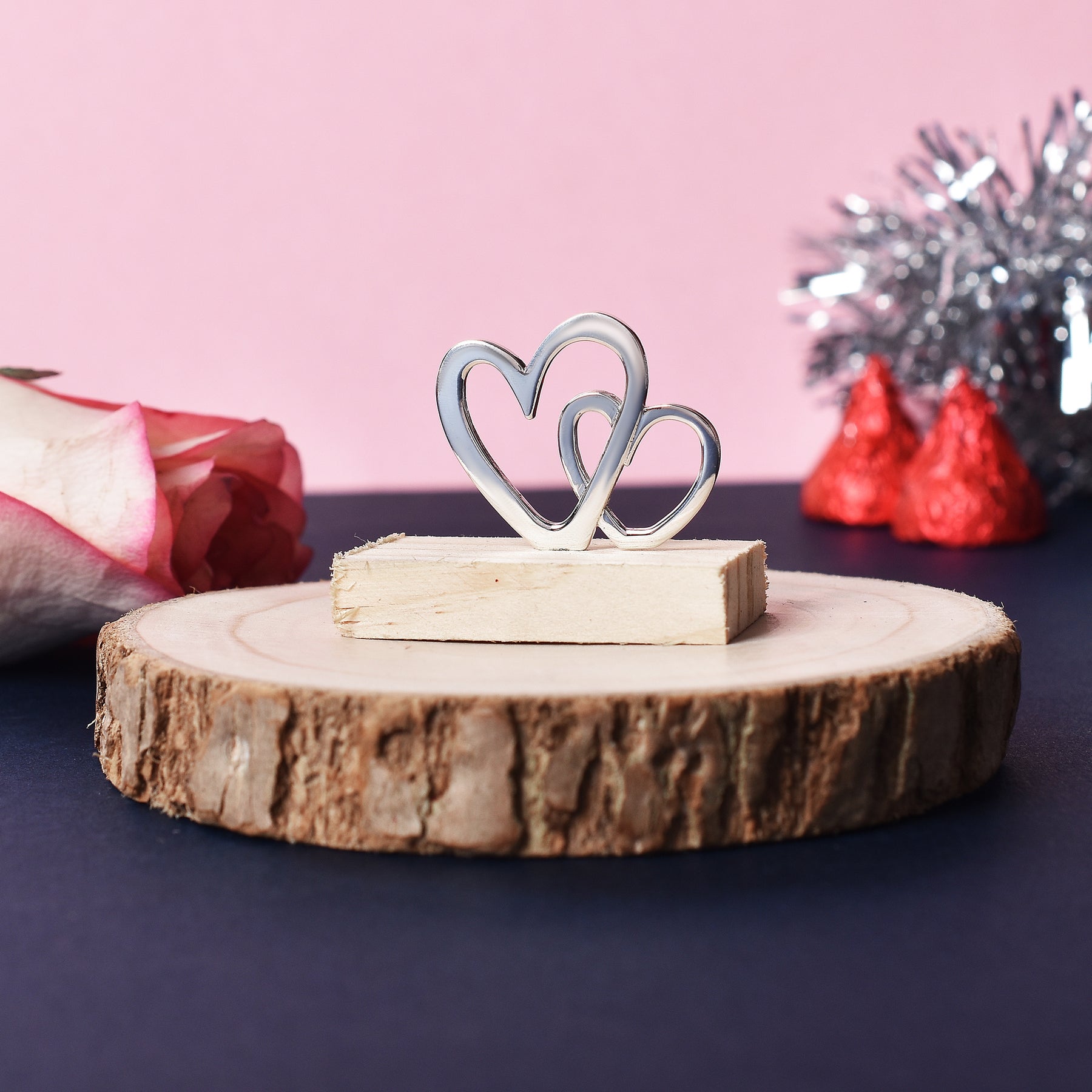 Dual Heart Couple Love Decor-1