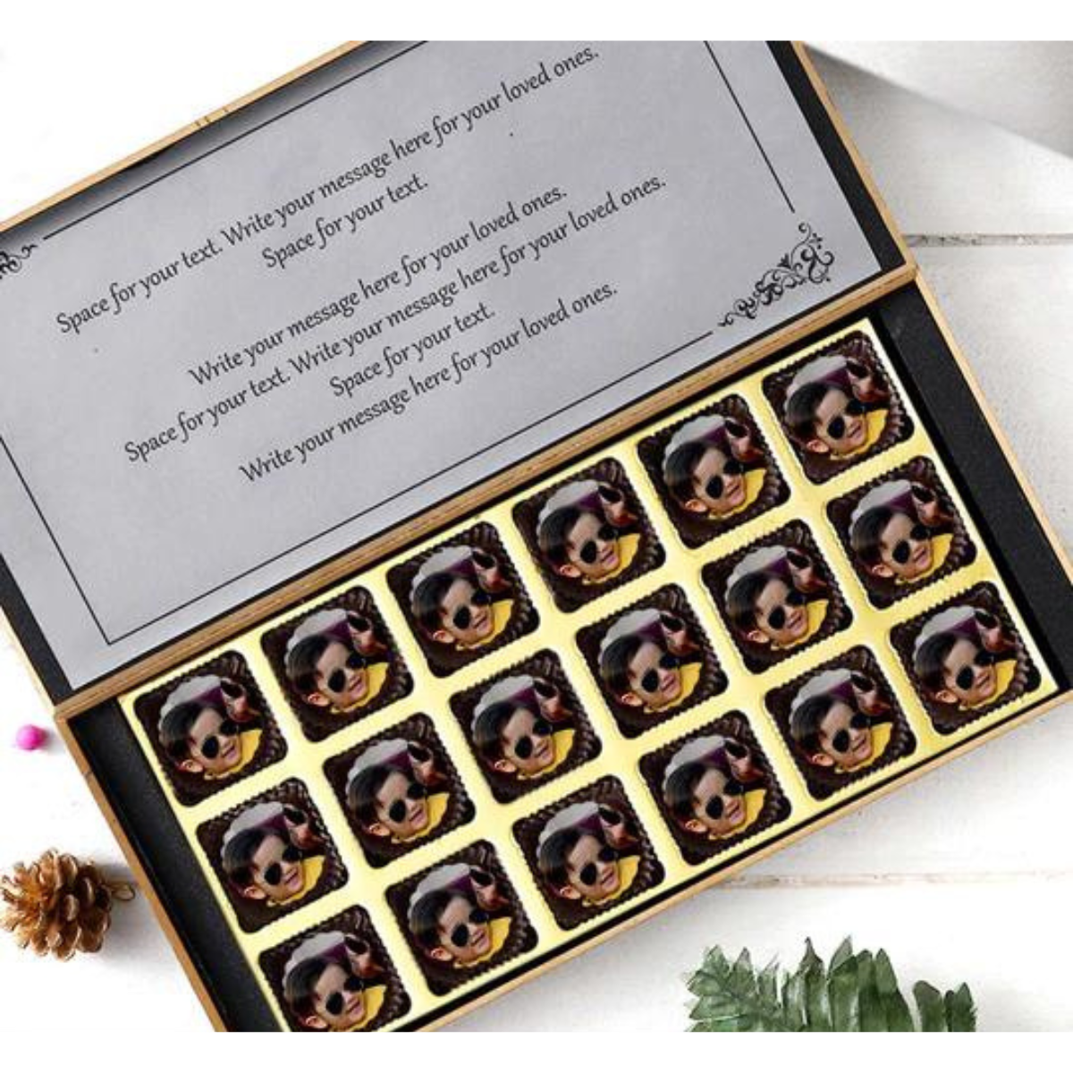 Personalized Dad You Are Awesome Photo Chocolates For Father's Day 4