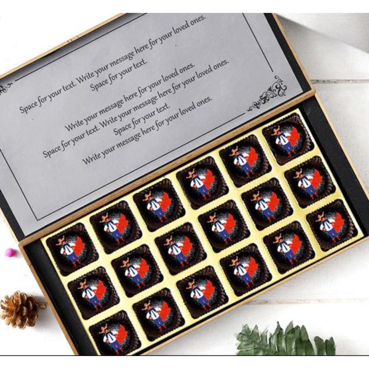 Personalized Cute Photo Chocolate Gift For Father's Day 4