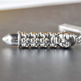 Bullet Skull Keychain for Men – Biker & Rider Edition