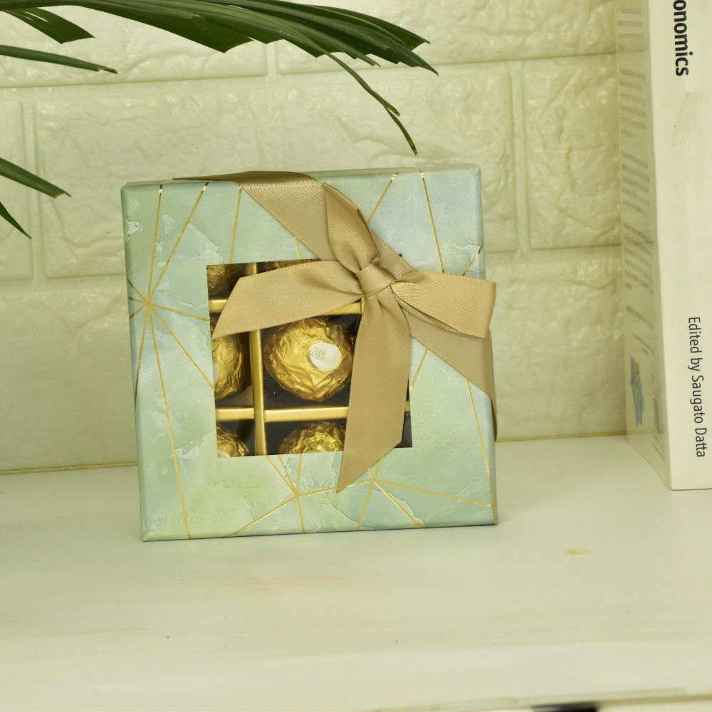 Ganesh Idol With Chocolates & Roli-chawal Gift Combo Hamper For Festivals