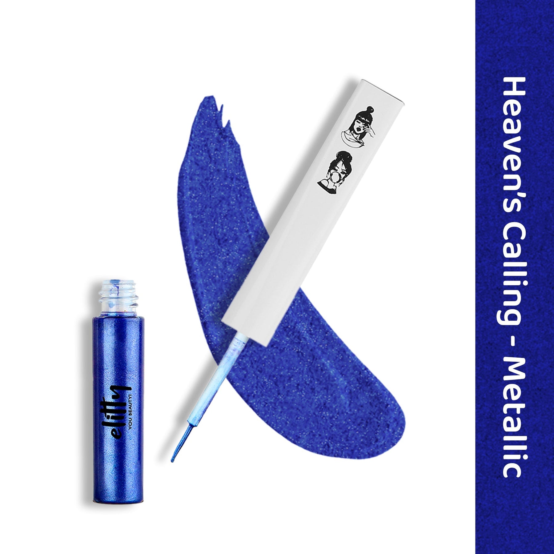 Elitty Metallic Pop Coloured Eyeliner