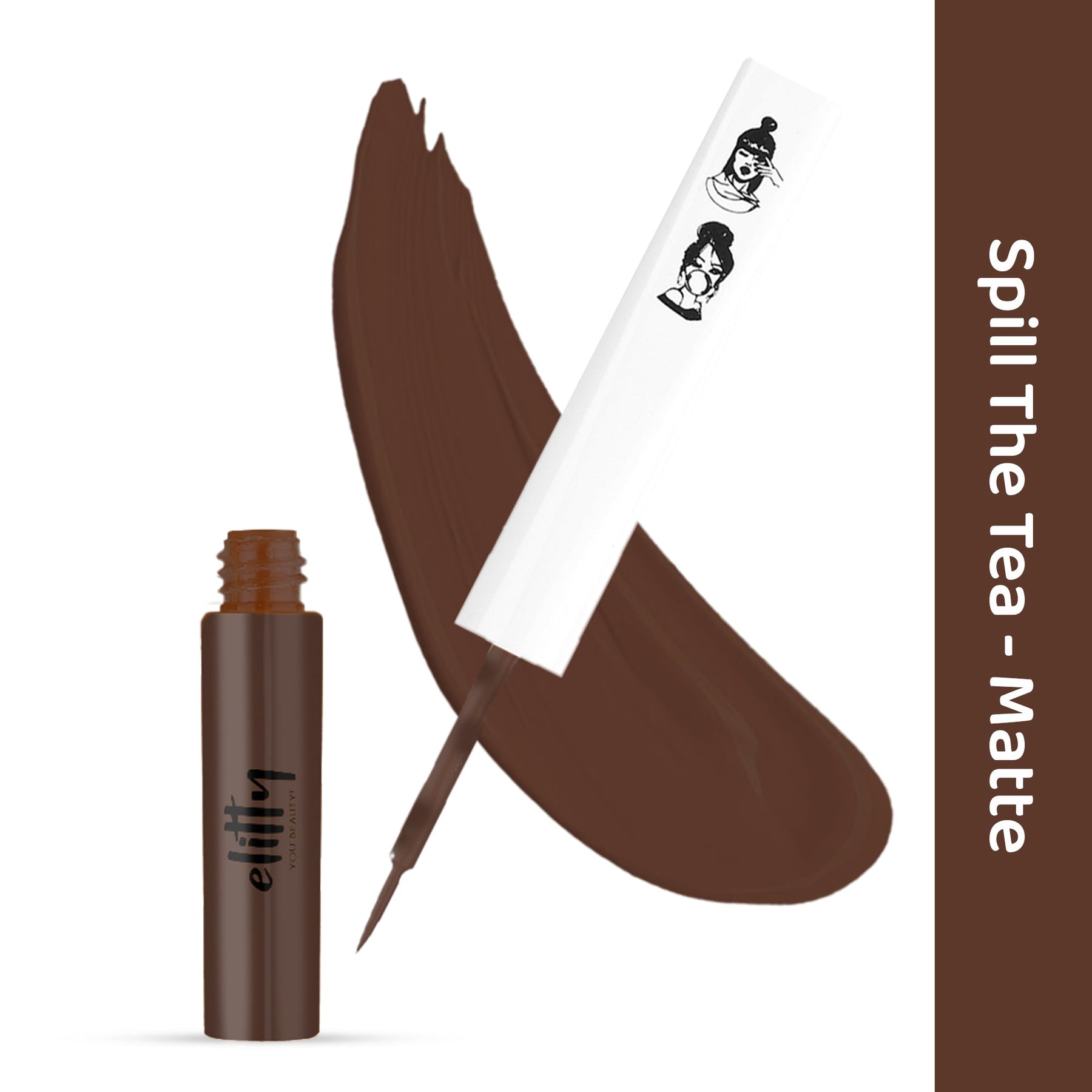 Elitty Matte Pop Coloured Eyeliner