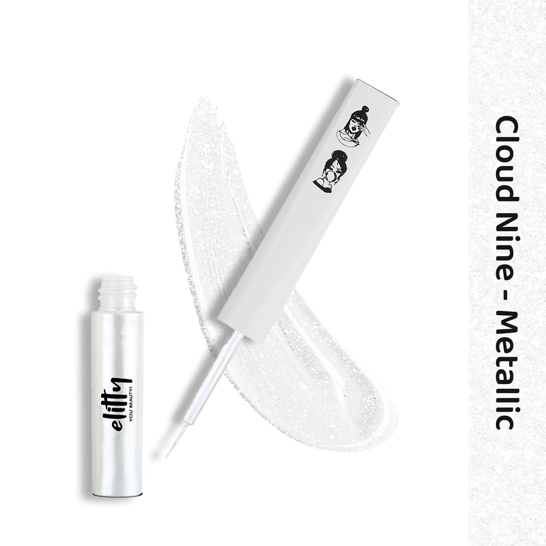 Elitty Metallic Pop Coloured Eyeliner