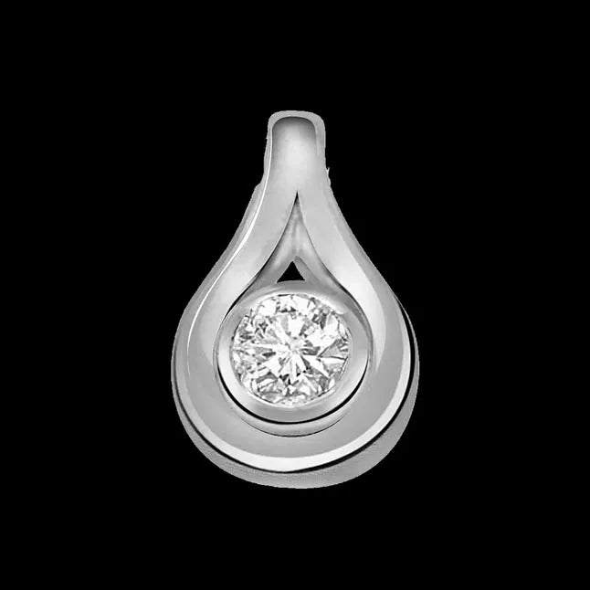 High Hopes - Real Diamond & Sterling Silver Pendant-2