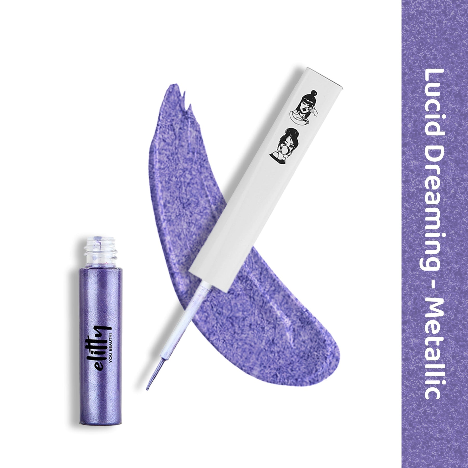 Elitty Metallic Pop Coloured Eyeliner