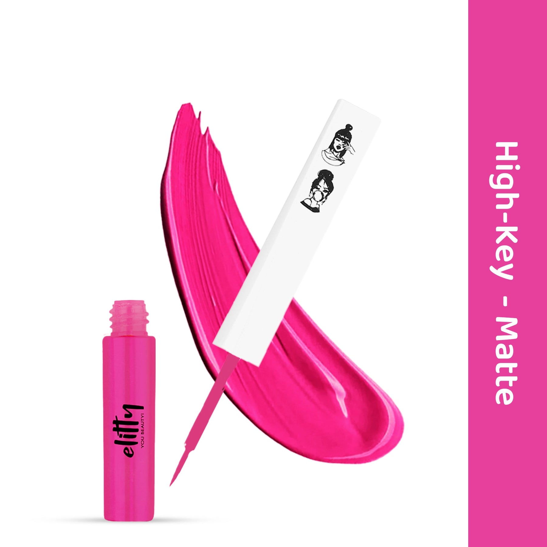 Elitty Matte Pop Coloured Eyeliner