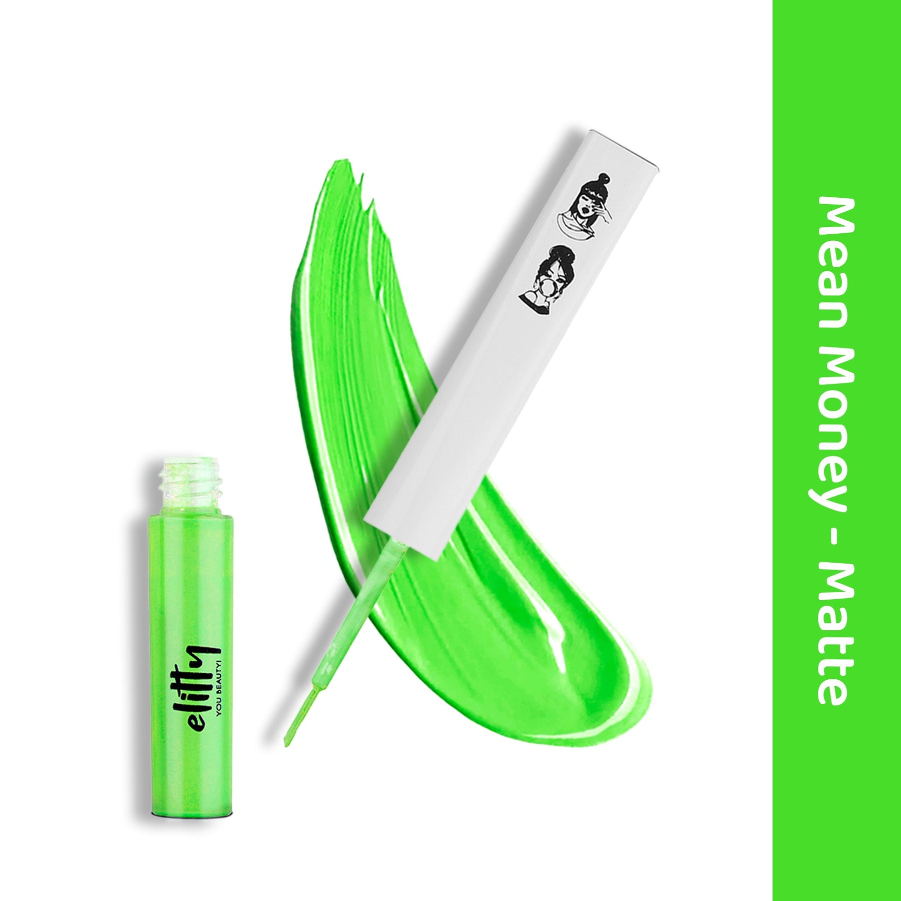 Elitty Matte Pop Coloured Eyeliner