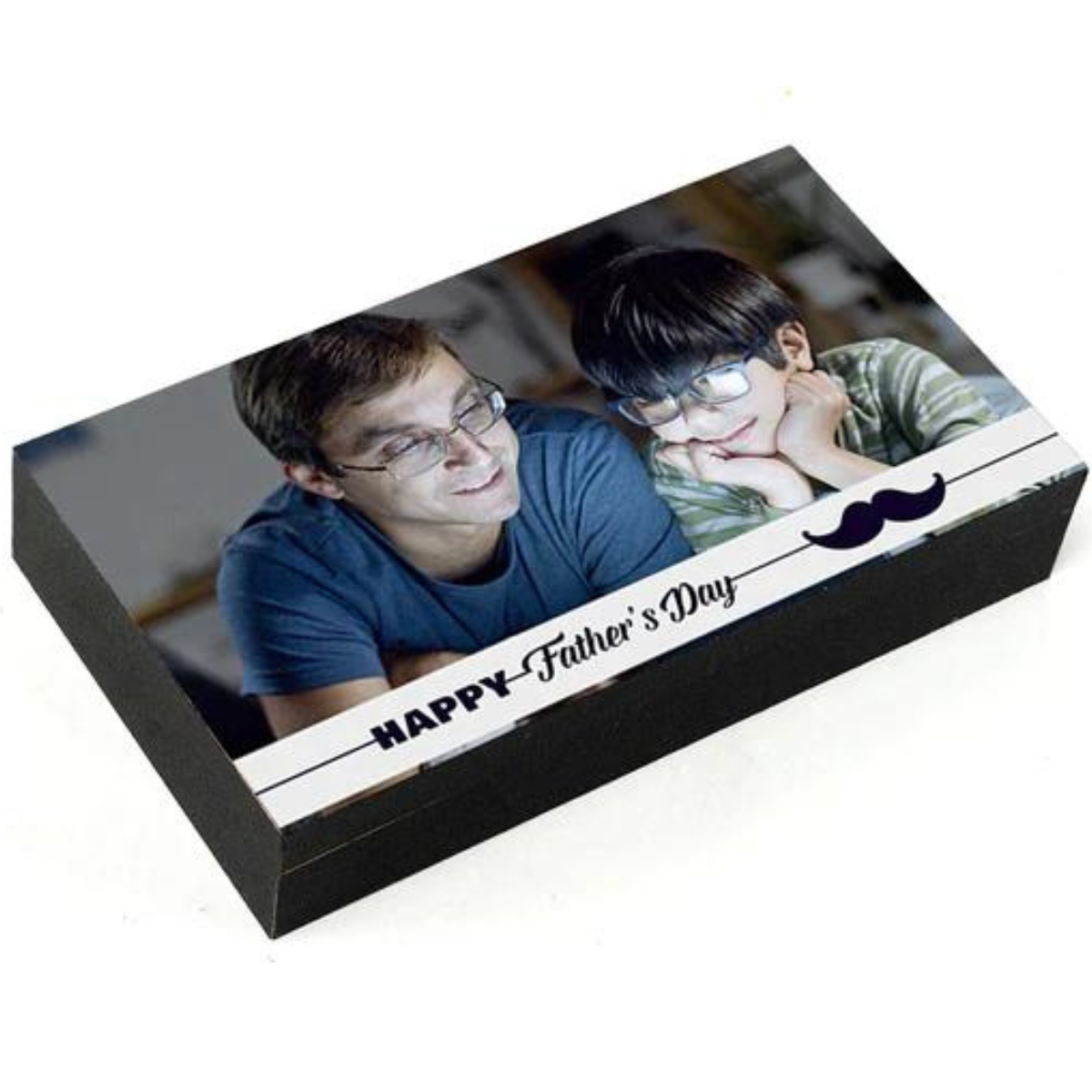 Personalized Happy Father's Day Photo Chocolates Gift Box For Dad 3