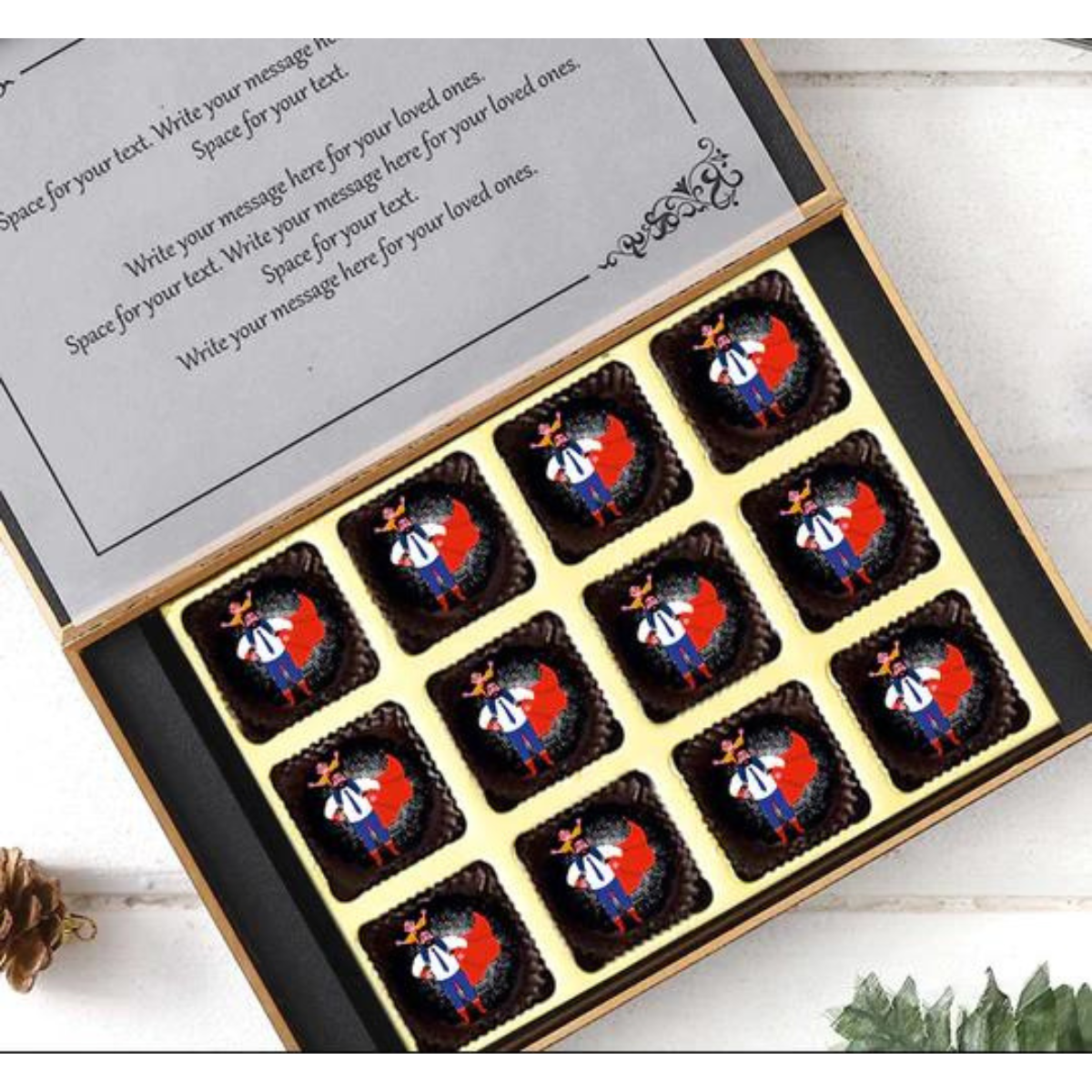 Personalized Cute Photo Chocolate Gift For Father's Day 2
