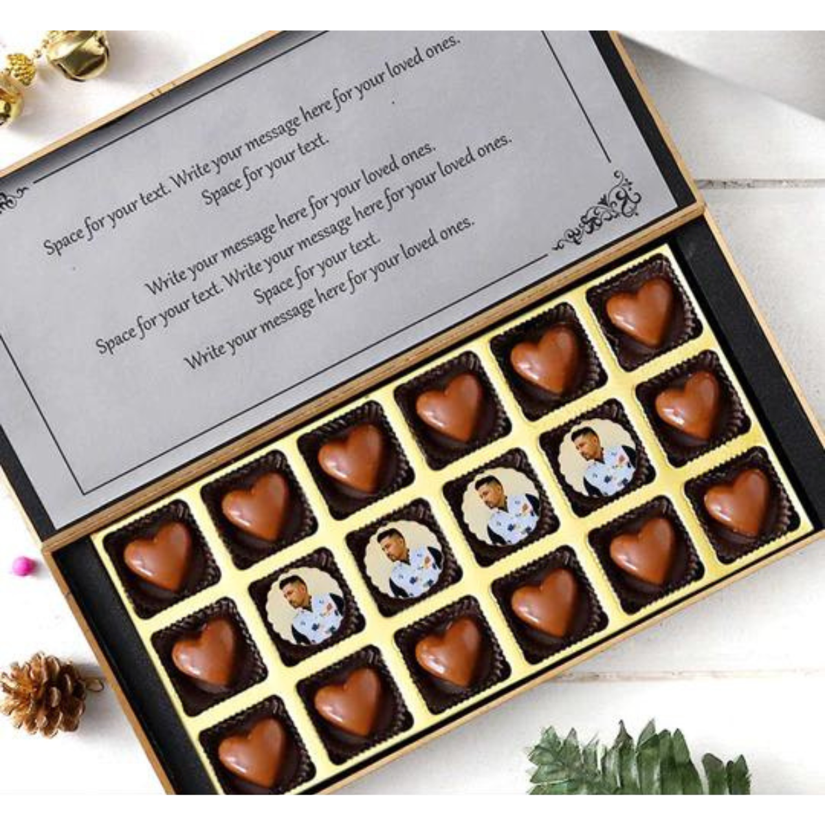 Best Promise Day Personalised Photo Chocolate