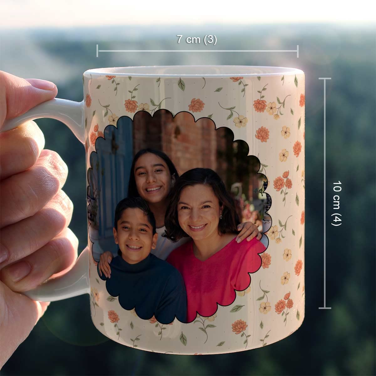 Personalized Photo Ceramic Coffee Mug For Mom