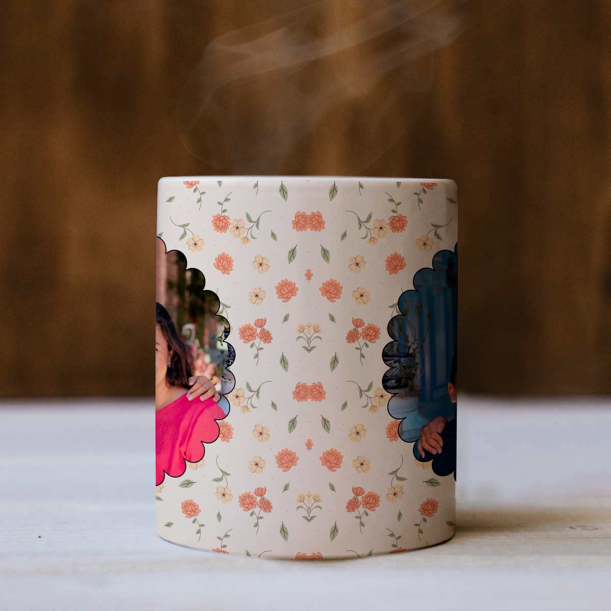 Personalized Photo Ceramic Coffee Mug For Mom