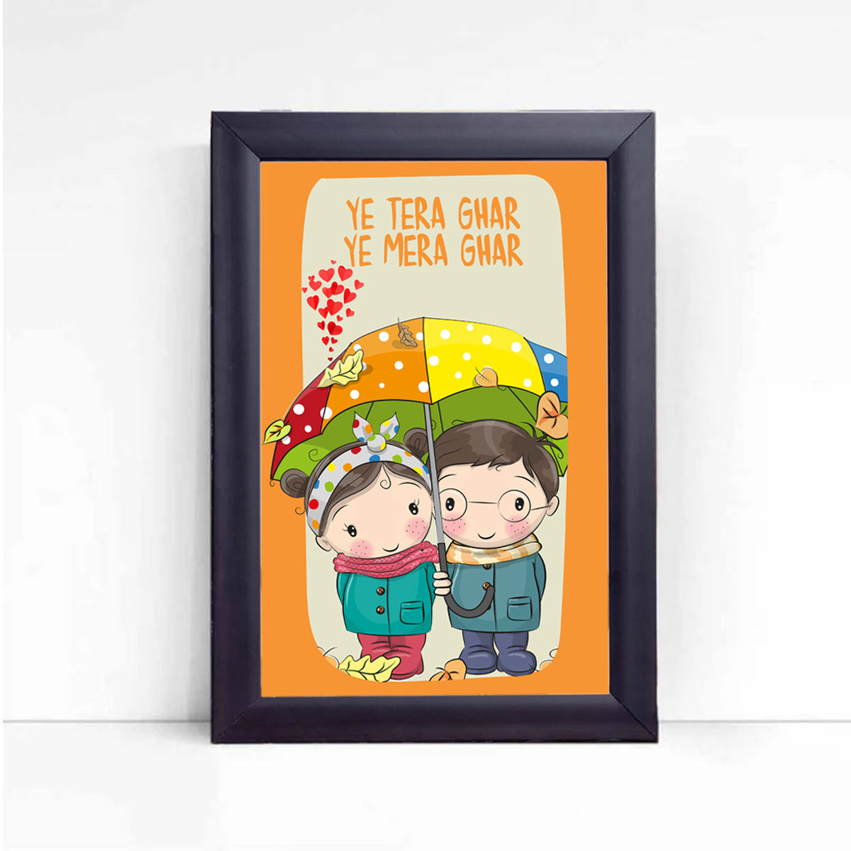 Yeh Tera Ghar Yeh Mera Ghar Poster Frame