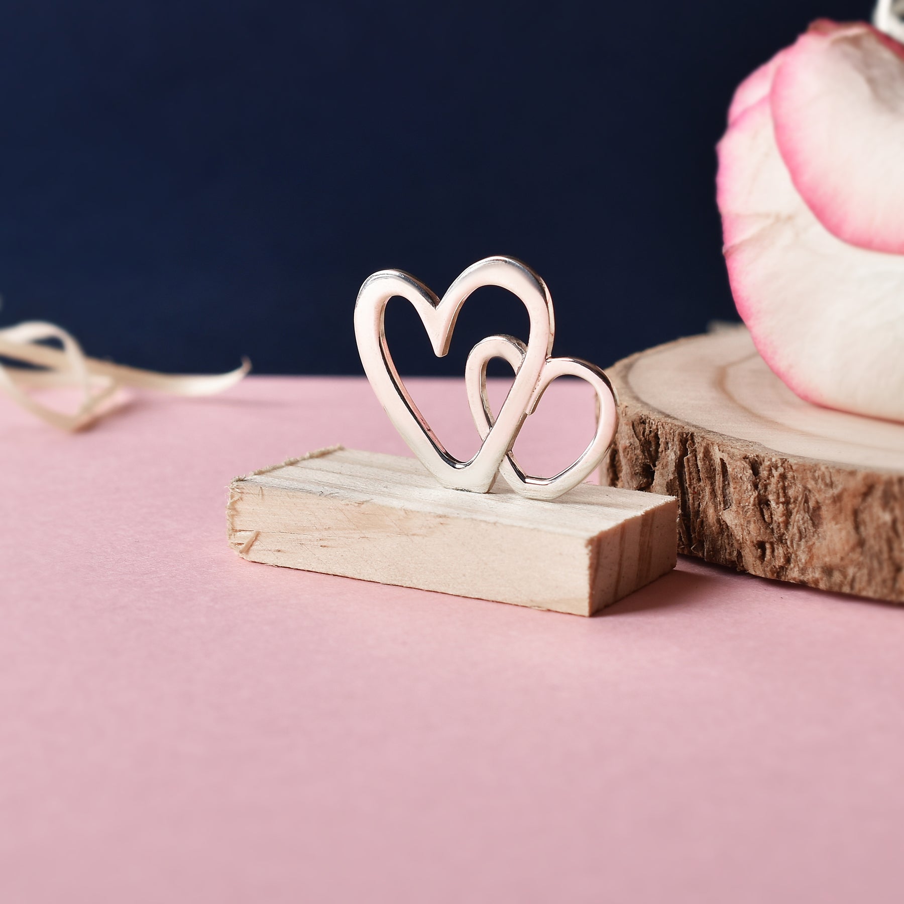 Dual Heart Couple Love Decor-3
