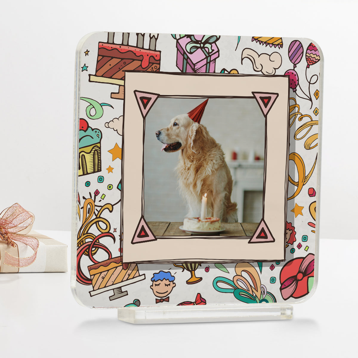 Personalised Pet Birthday Wish Acrylic Plaque-1