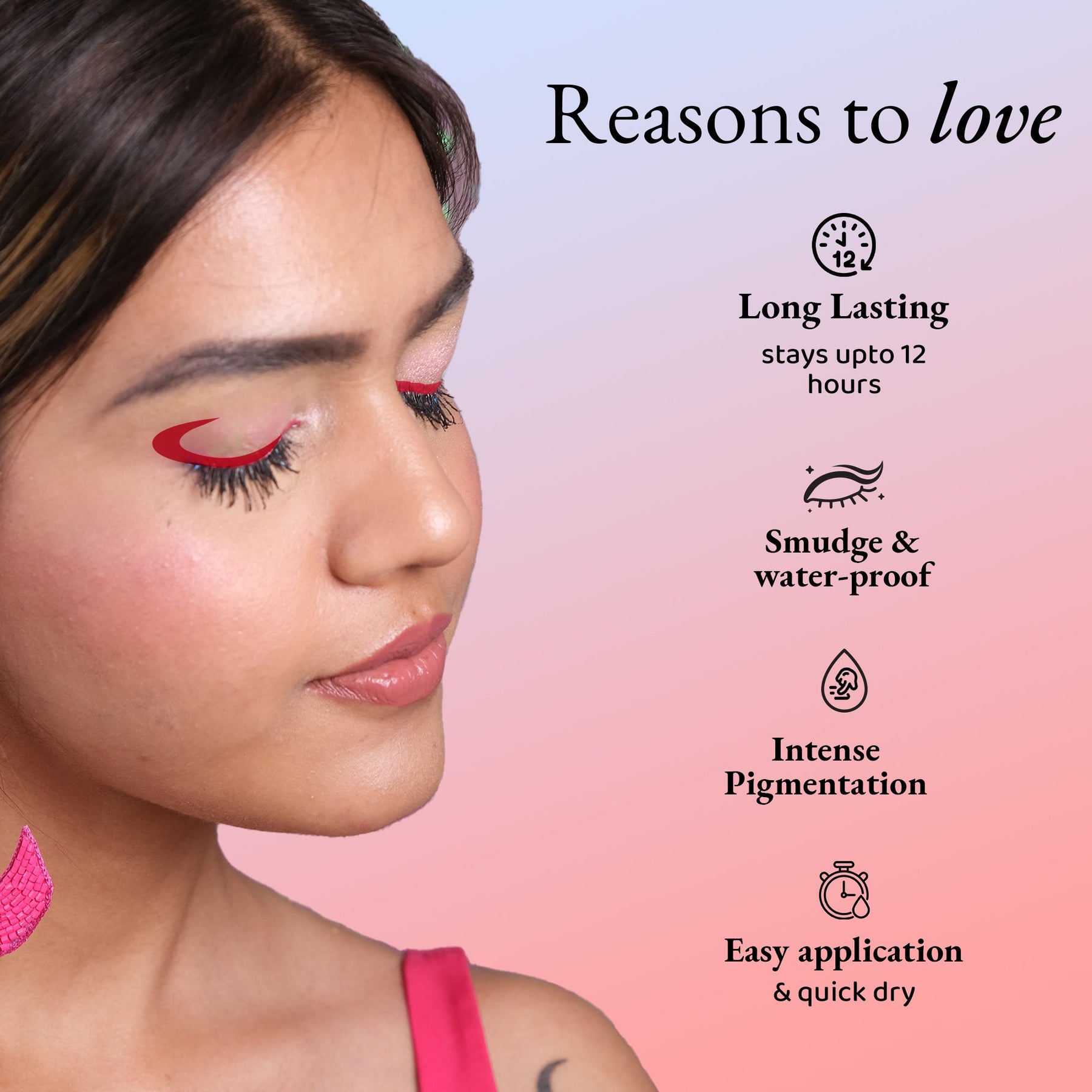 Elitty Matte Pop Coloured Eyeliner