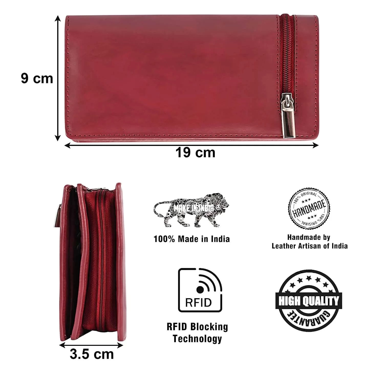 Personalized Vegan Leather Photo Wallet Gift for Mothers Day