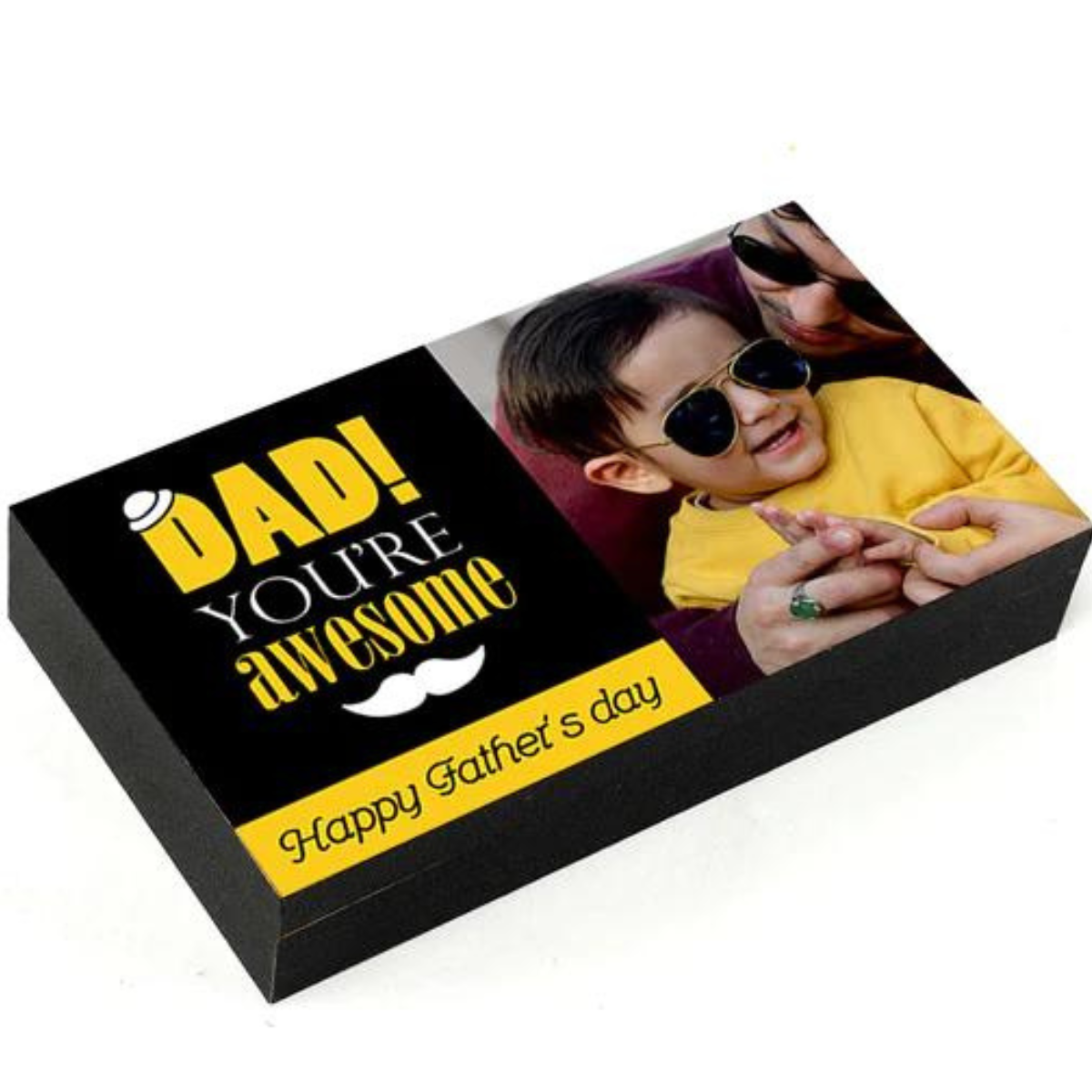 Personalized Dad You Are Awesome Photo Chocolates For Father's Day 5