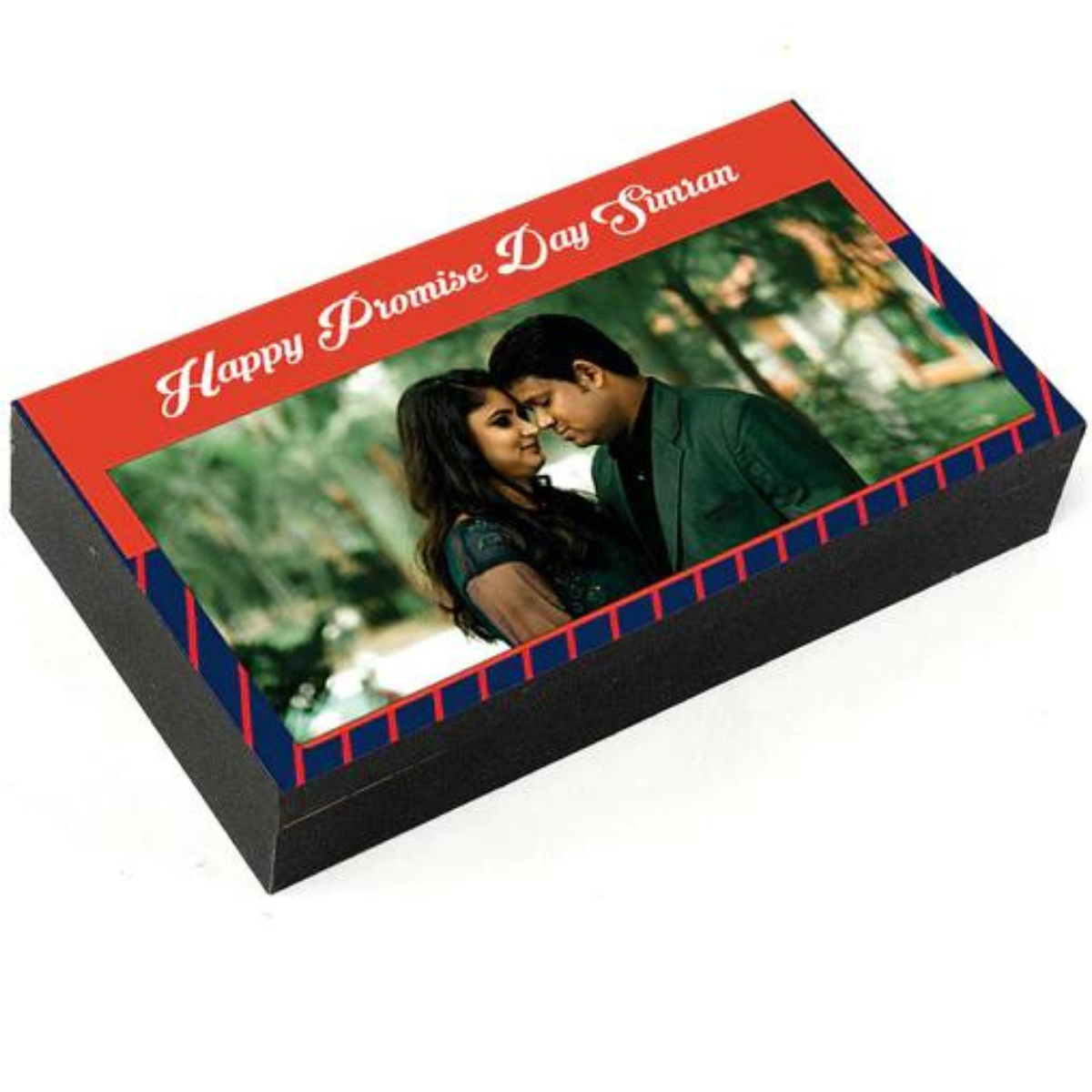 Unique Promise Day Personalised Photo Chocolate