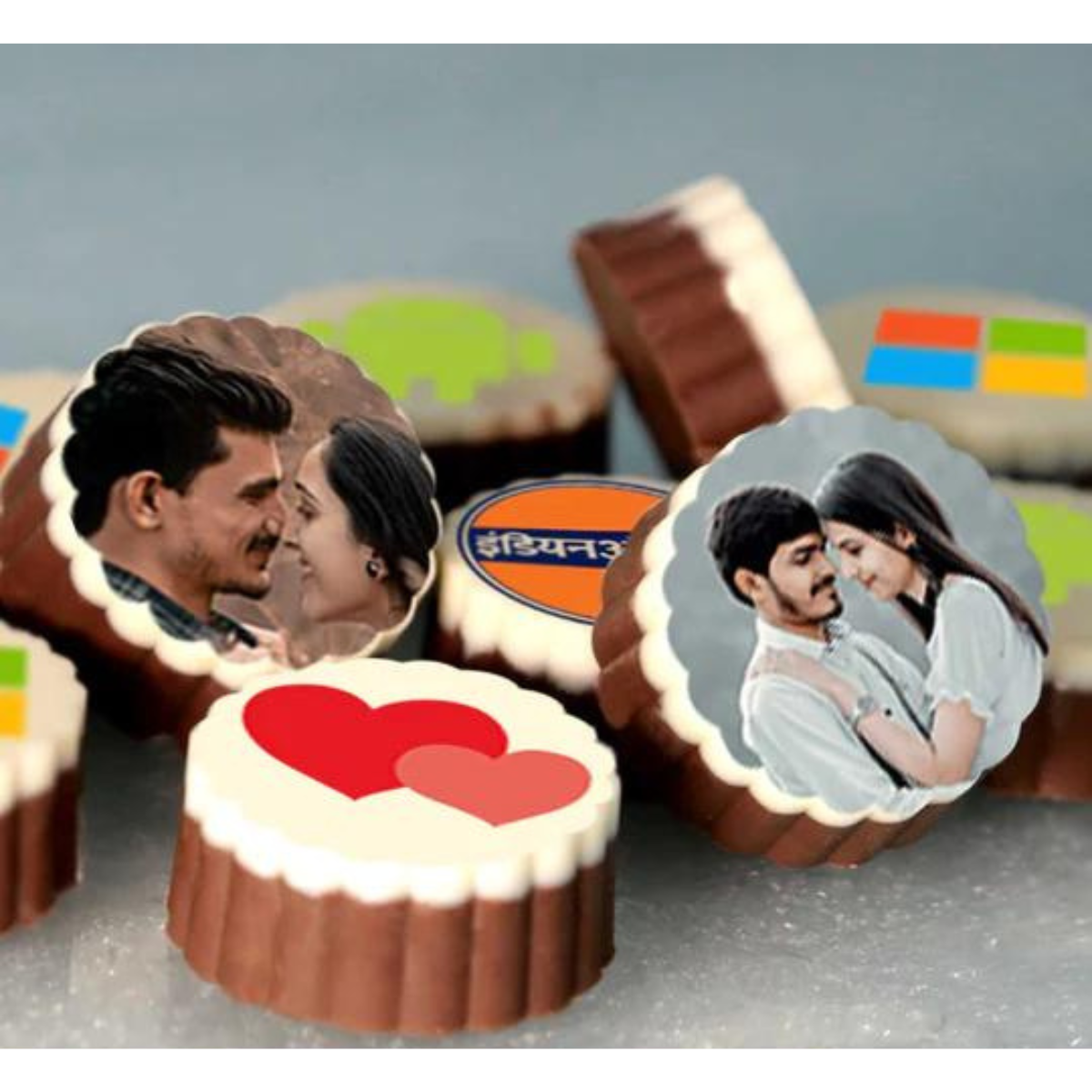 Wnderful Promise Day Personalised Photo Chocolate