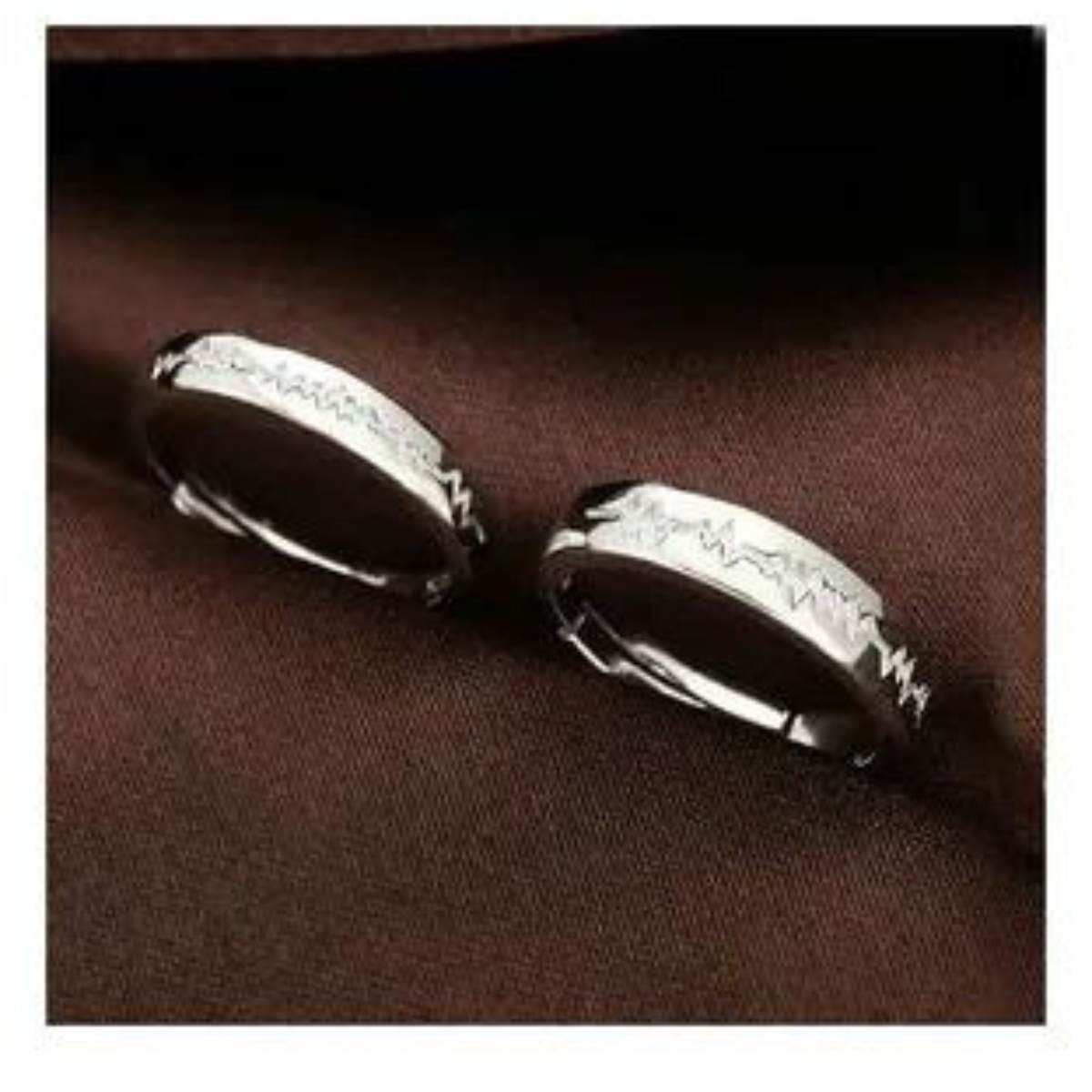 Matching Rings In Silver For Couples-4