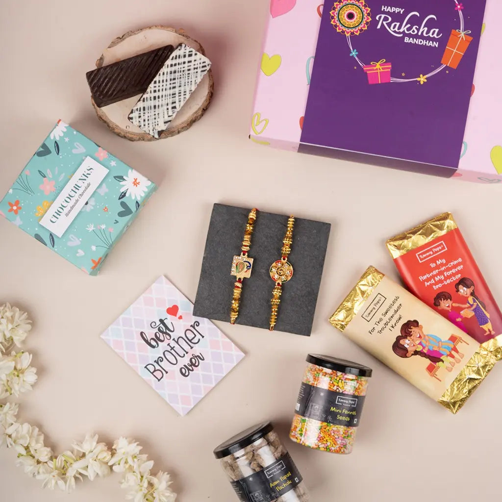 Sweet Celebrations Rakhi Hamper for Brother Sister