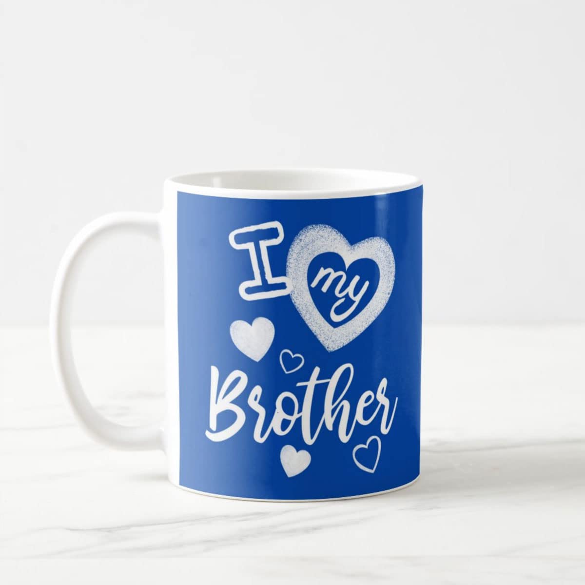 I Love My Brother Coffee Mug Gift For Rakhi