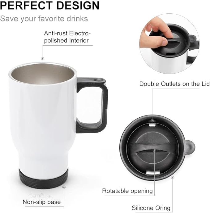 Photo Travel Mug - White (Bulk/Corporate Orders Only)