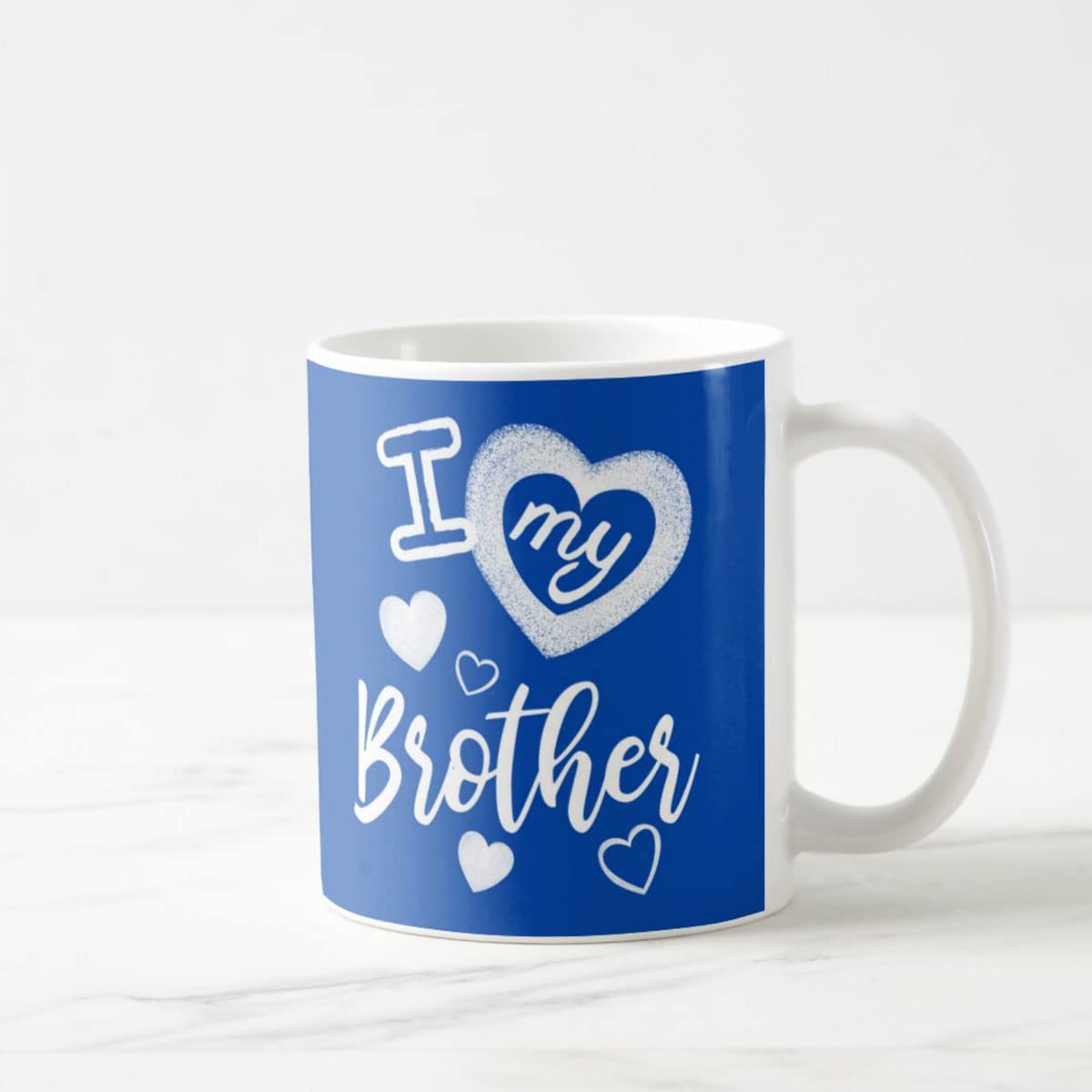 I Love My Brother Coffee Mug Gift For Rakhi