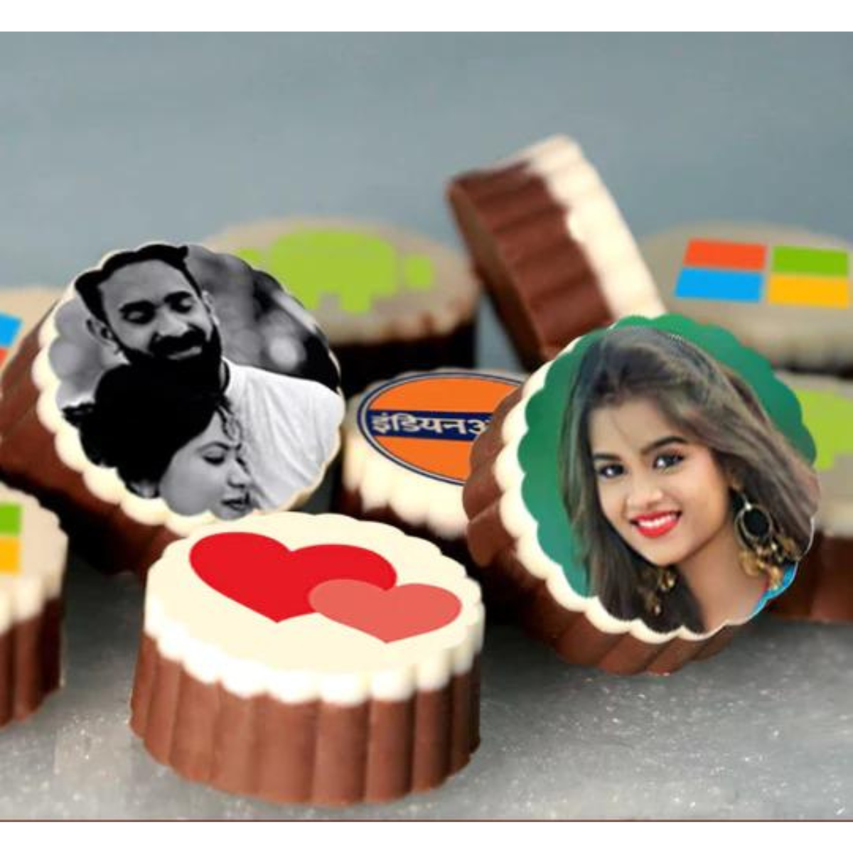 Unique Personalised Photo for Chocolate Day