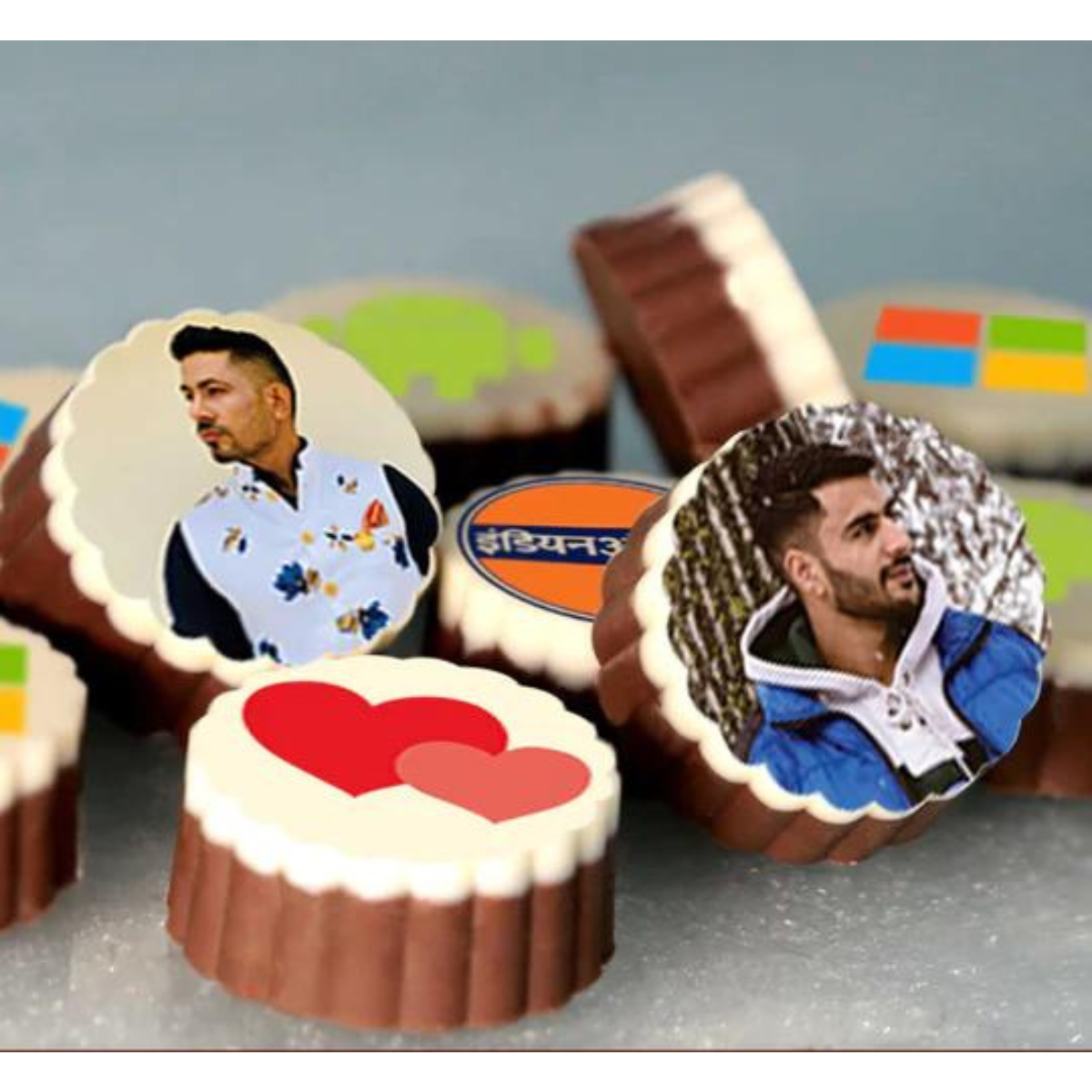 Best Promise Day Personalised Photo Chocolate