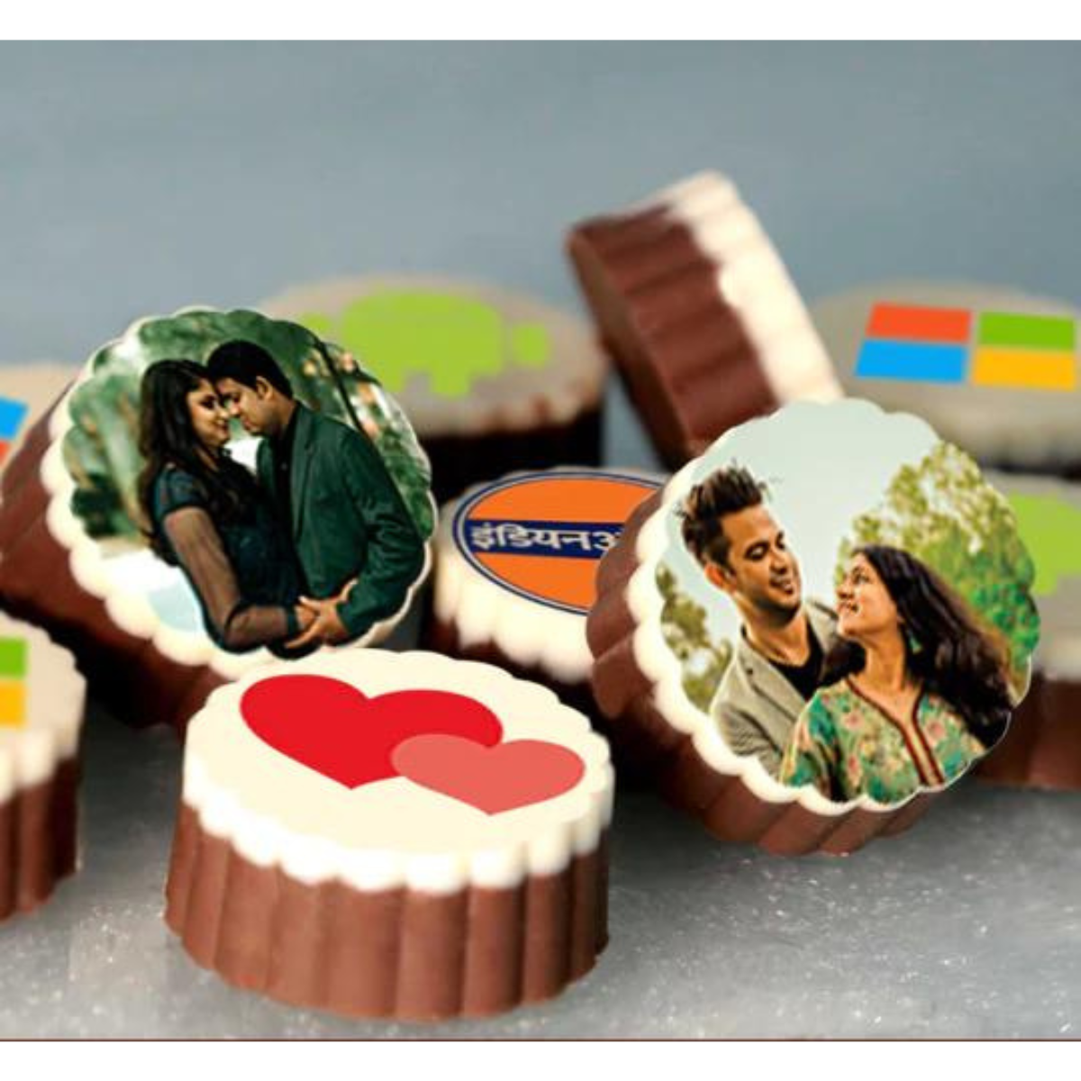 Unique Promise Day Personalised Photo Chocolate