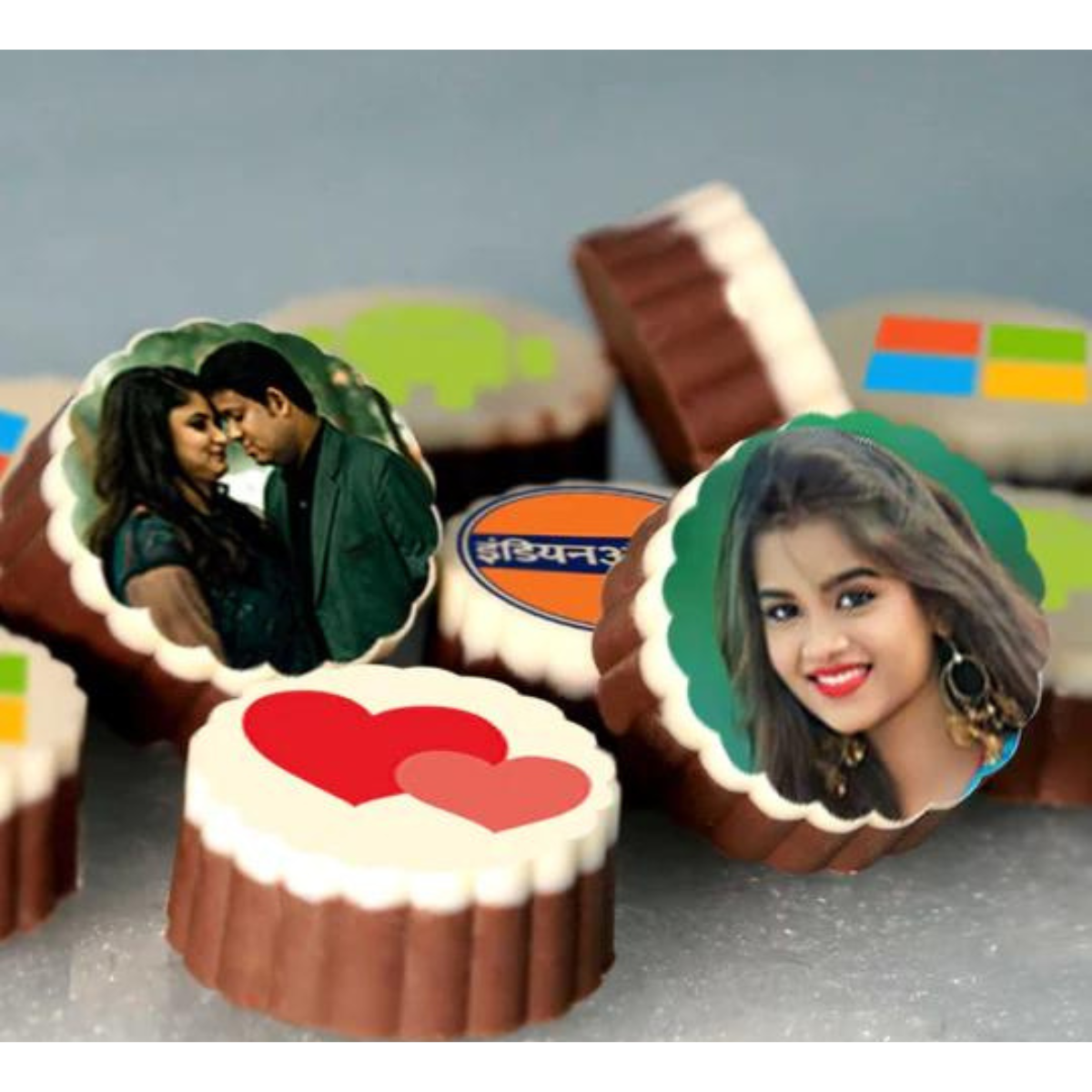 Chocolate Day Personalised Photo Choco Delight