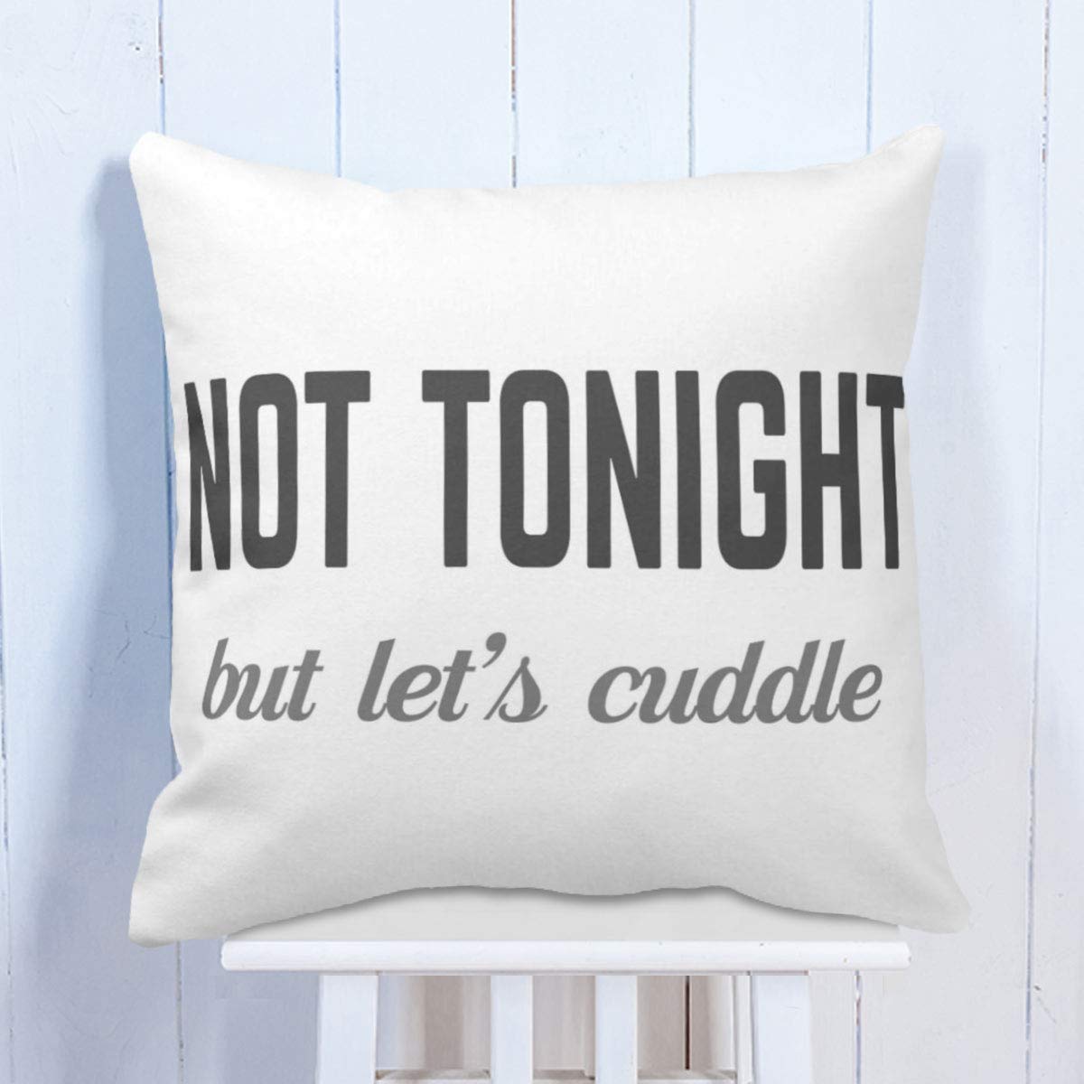 Personalised Let's Cuddle Tonight Cushion - Set of 2