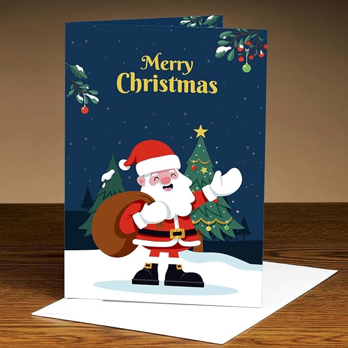 Merry Christmas Greeting Card