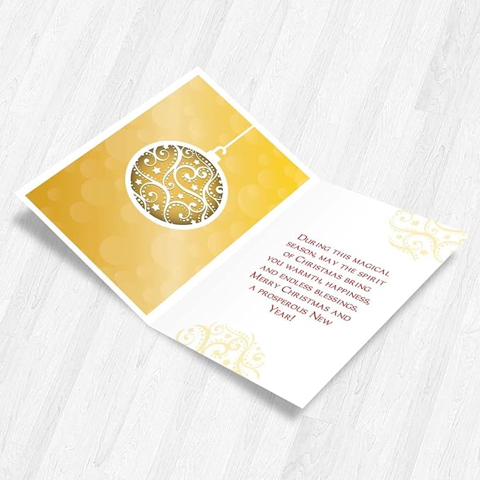 Merry Christmas & Happy New Year Greeting Card-2