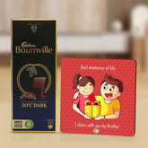 Best Memories Of Life Keepsake And Choco Rakhi Gift Hamper For Sibling