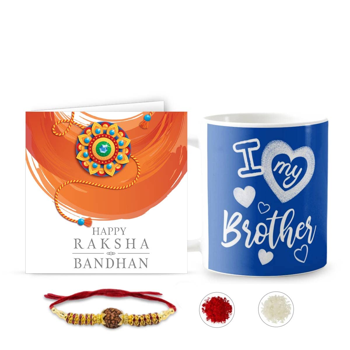 I Love My Brother Coffee Mug Gift For Rakhi