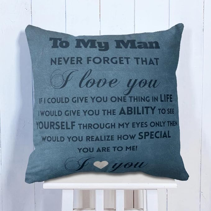 To My Man Cushion