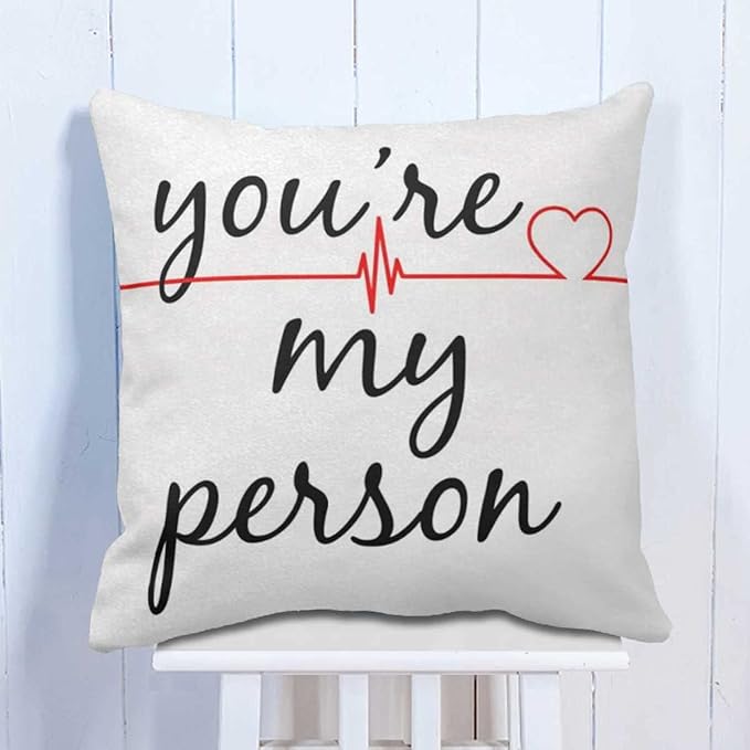 you are my person cushion