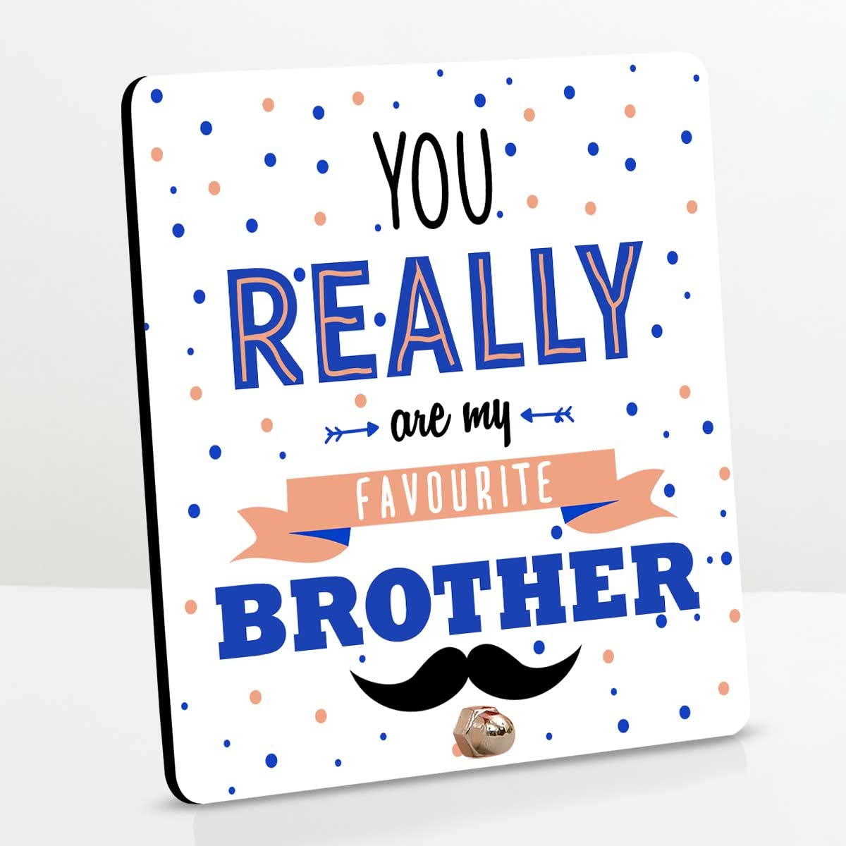 My Fav Brother Keepsake And Choco Rakhi Gift Hamper For Bro