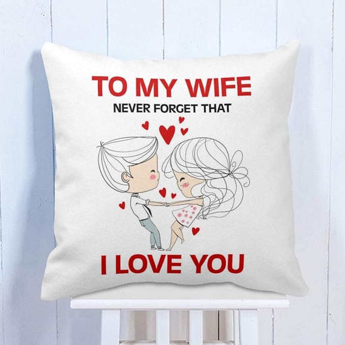To My Wife Cushion